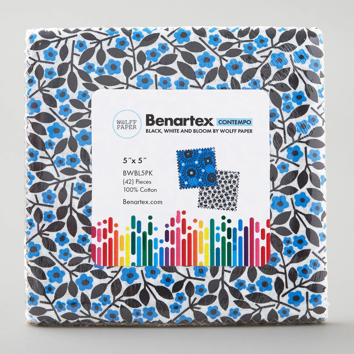 Black, White and Bloom Charm Pack - Image 2