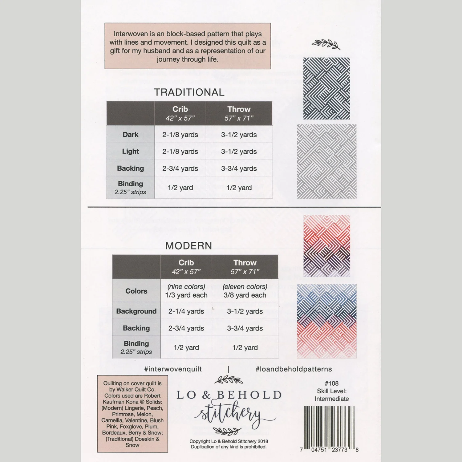 Blackout Interwoven Quilt Kit - Image 4