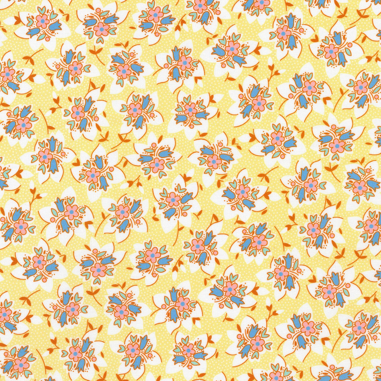 Blast From The Past - Yellow Yardage