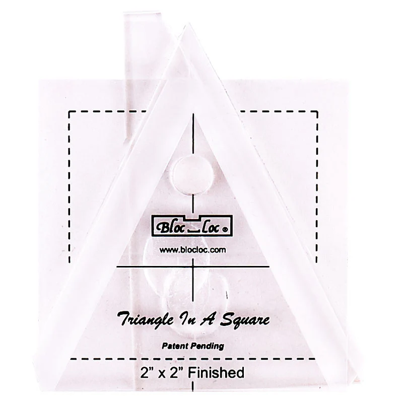 Bloc Loc Triangle in a Square 2" x 2"