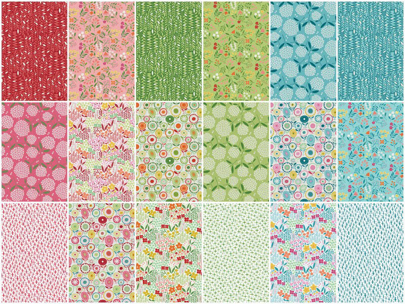 Blooming Color I Favorites 10" Squares - Image 3