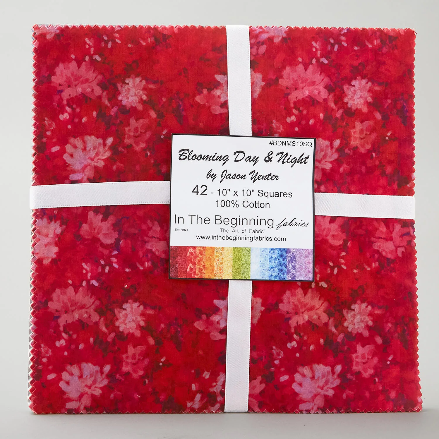 Blooming Day & Night 10" Squares - Image 2