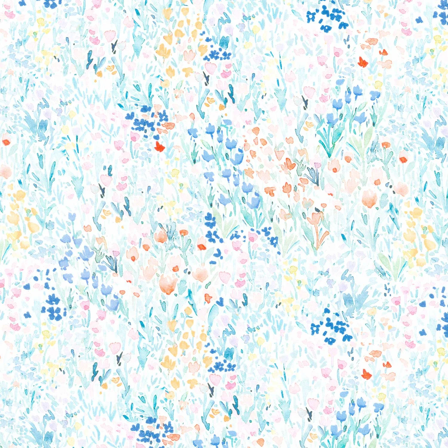 Blooms - Jardin White Yardage