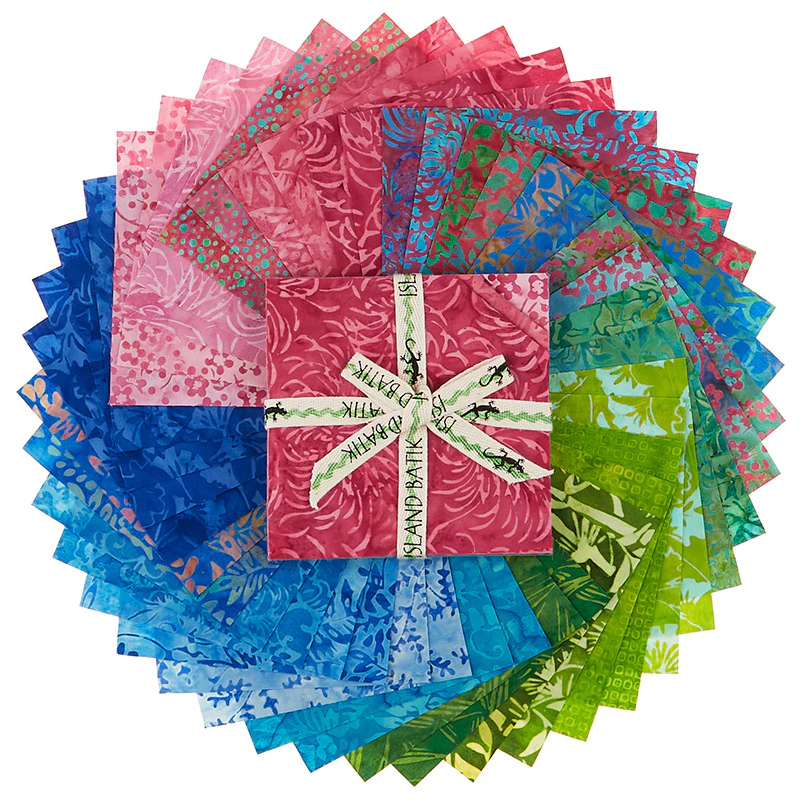 Blossoms and Blooms Batiks Stamps