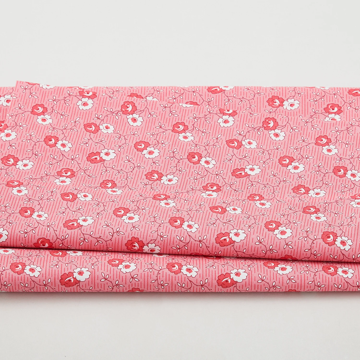 Blossoms - Floral Vine Red 2 Yard Cut