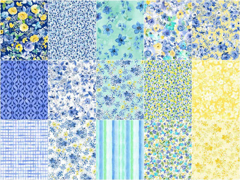 Blue Muse Favorites 5" Squares - Image 3