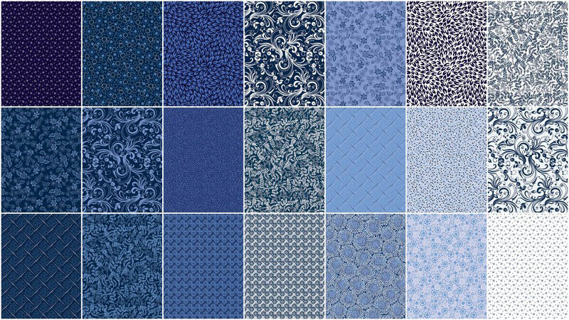 Blue Rhapsody Favorites 10" Squares - Image 3