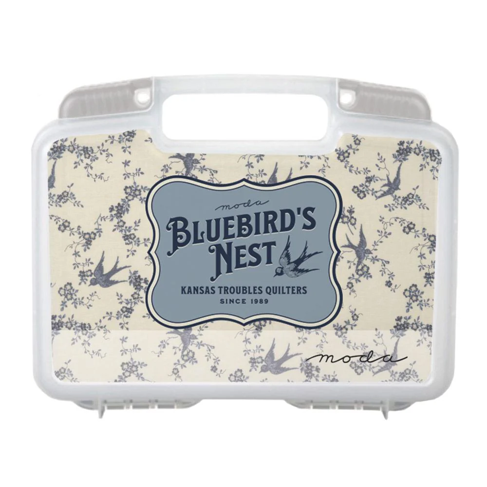 Bluebird's Nest - Kansas Troubles Quilters - Moda Collector Series Bin - Image 2