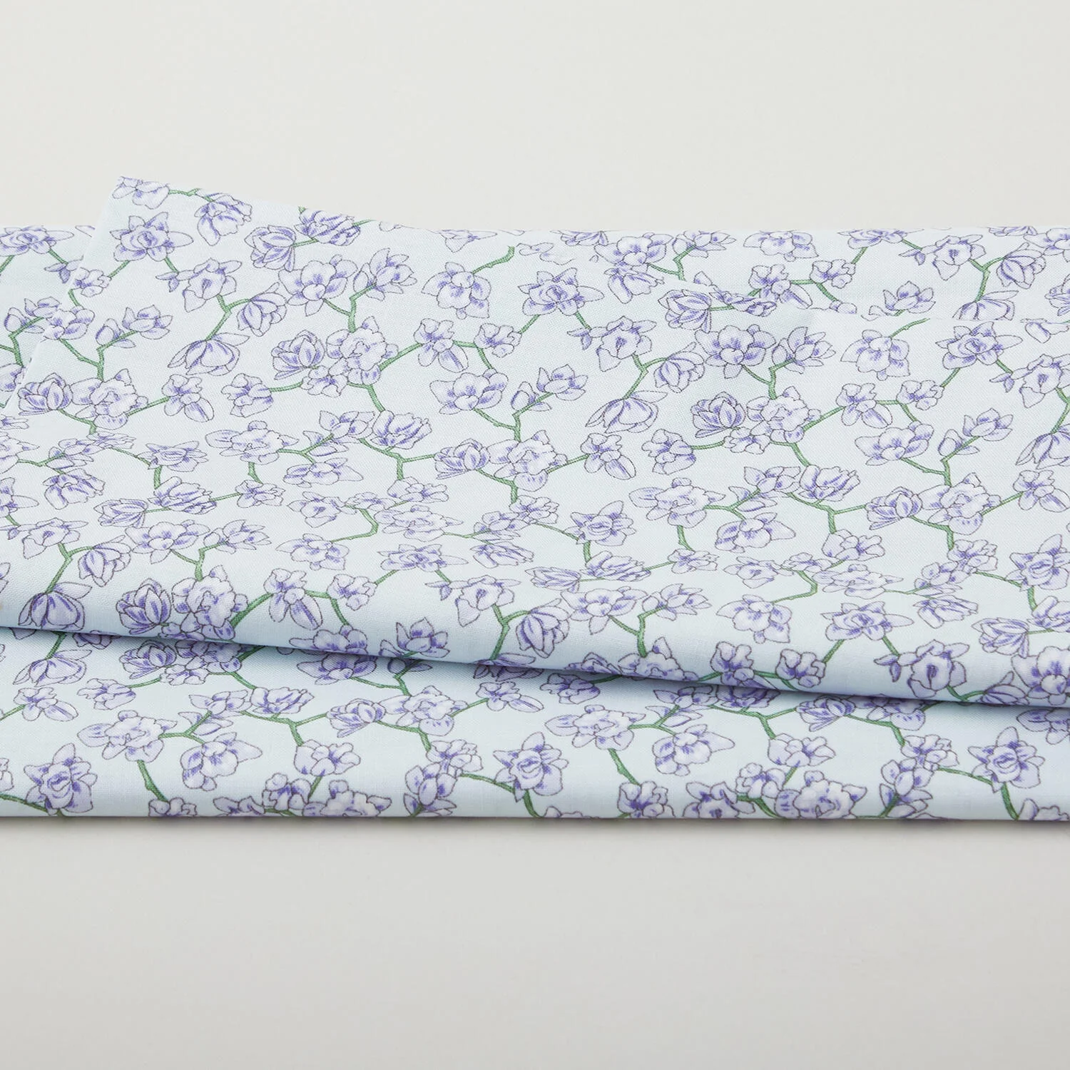 Botanical Radiants - Double Phalaenopsis Azure 2 Yard Cut