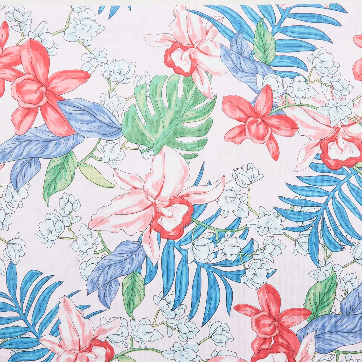 Botanical Radiants - Tropical Harmony Bubble Gum 2 Yard Cut - Image 2