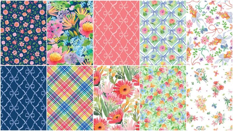 Bows and Blooms Charm Pack - Image 3