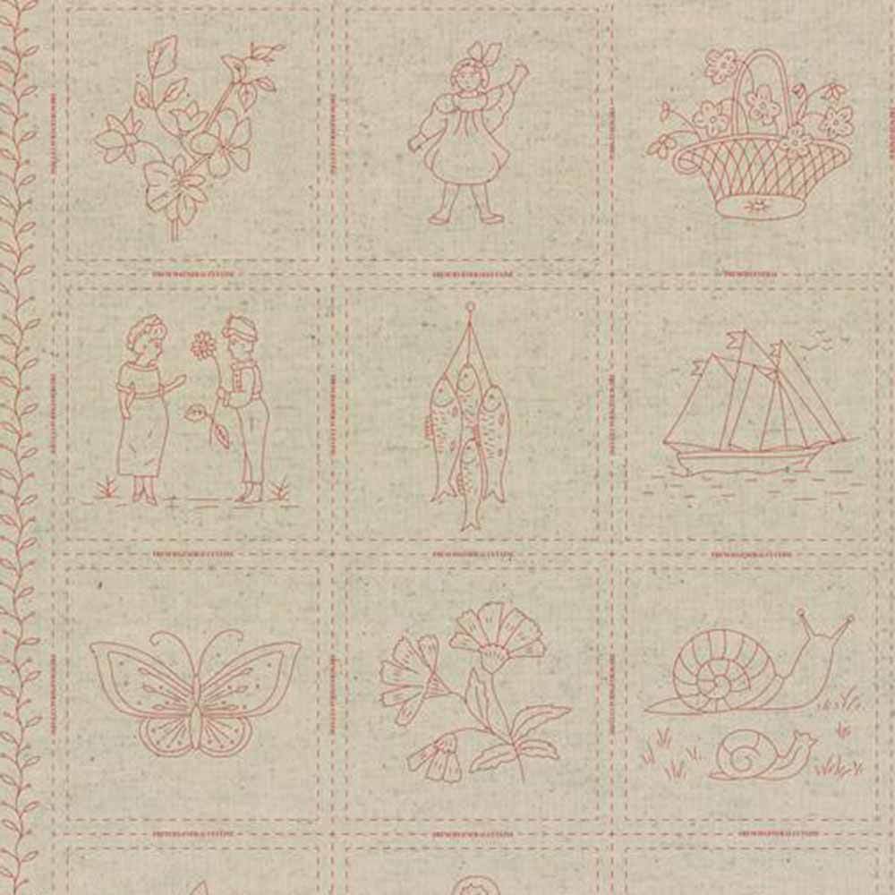 Broderie Quilt - Joie de Vivre - French General - Moda - Kit - Image 3