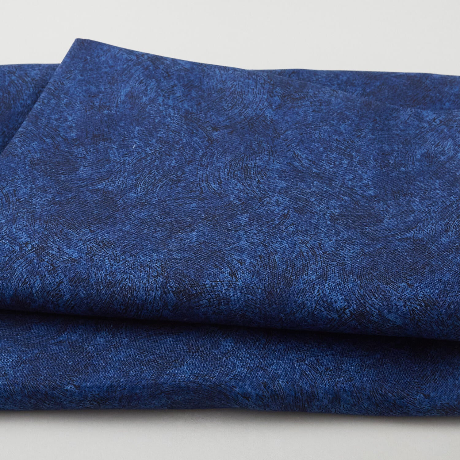 Brushstrokes - Brushstrokes Texture Deep Indigo 5 Yard Cut