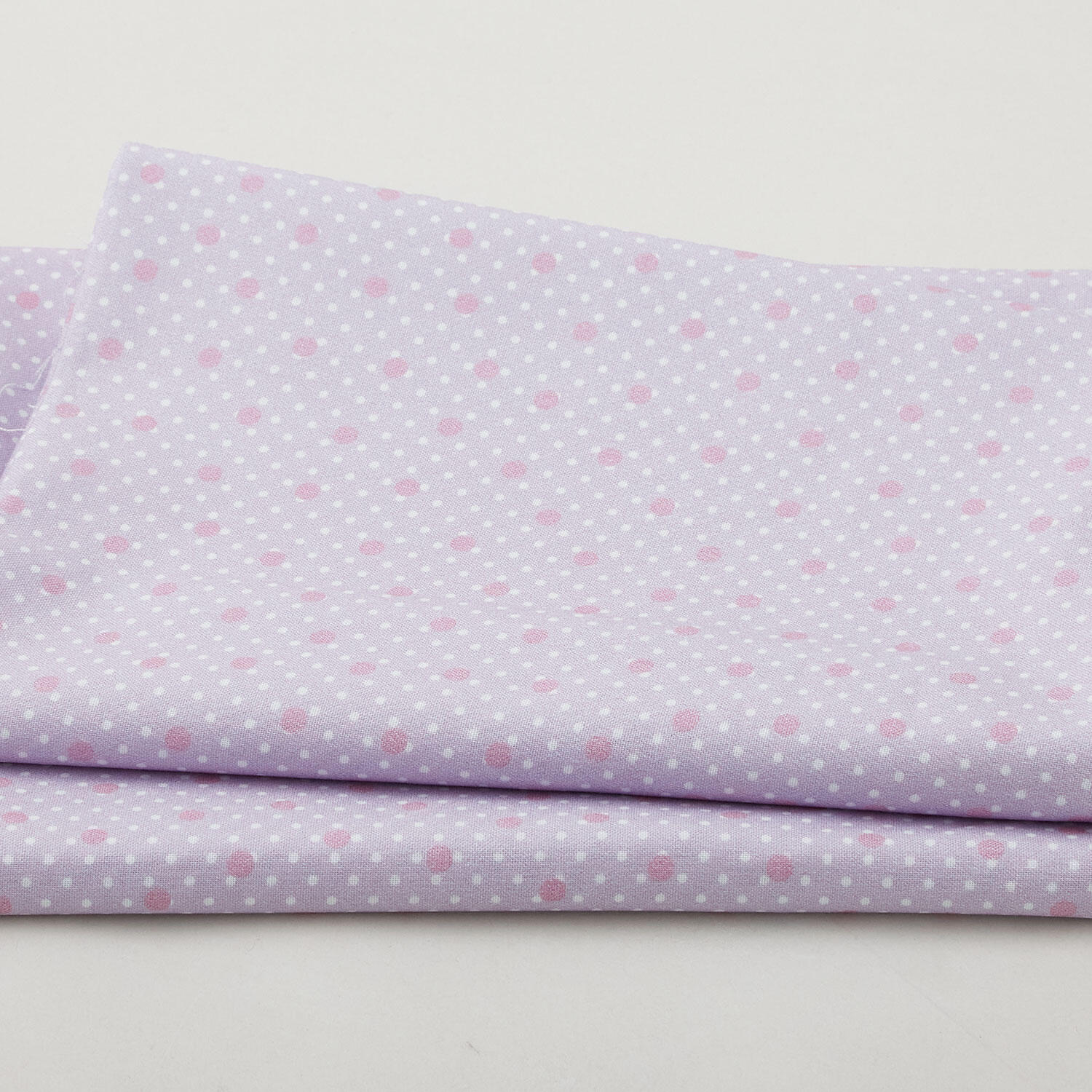 Budding Roses - Dots on Dots Violet 2 Yard Cut