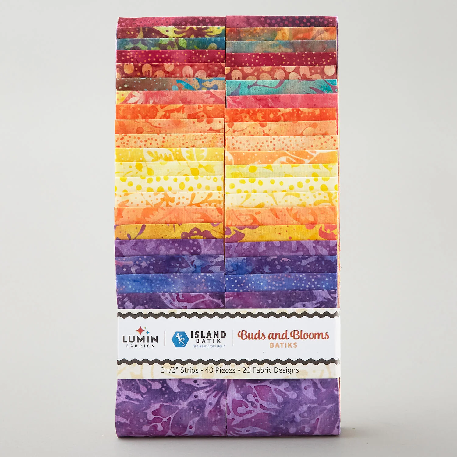 Buds and Blooms Batiks Favorites Strips - Image 2