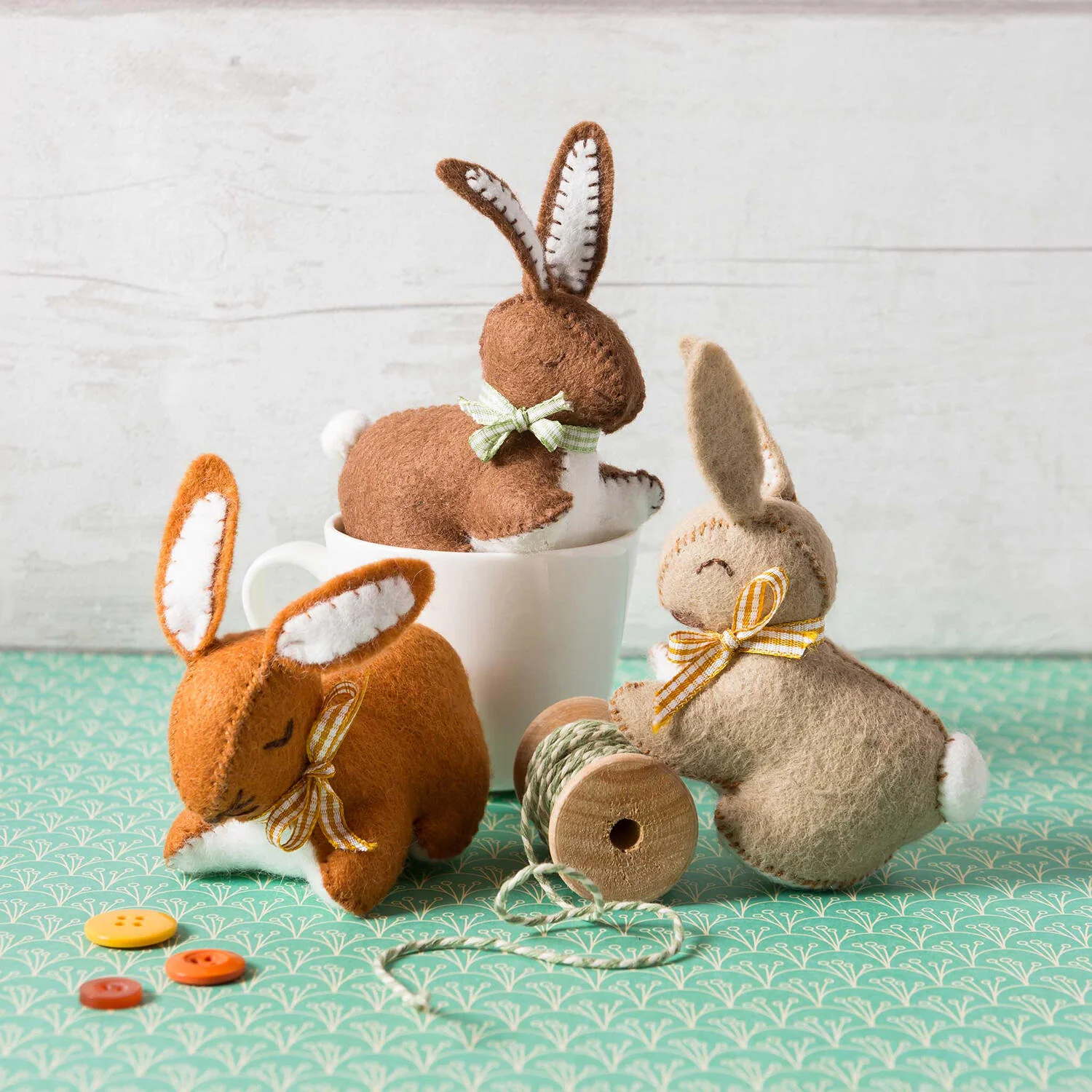 Bunnies Felt Craft Mini Kit