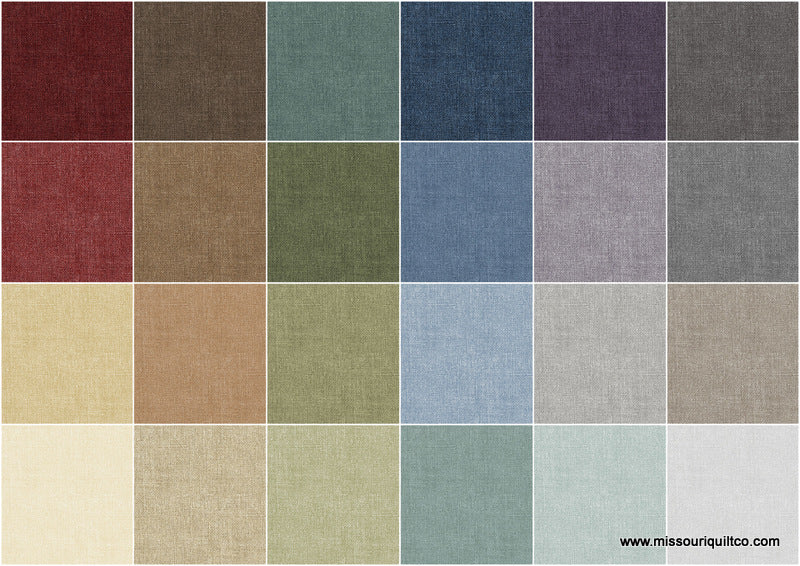 Burlap Solids 10" Squares - Image 2