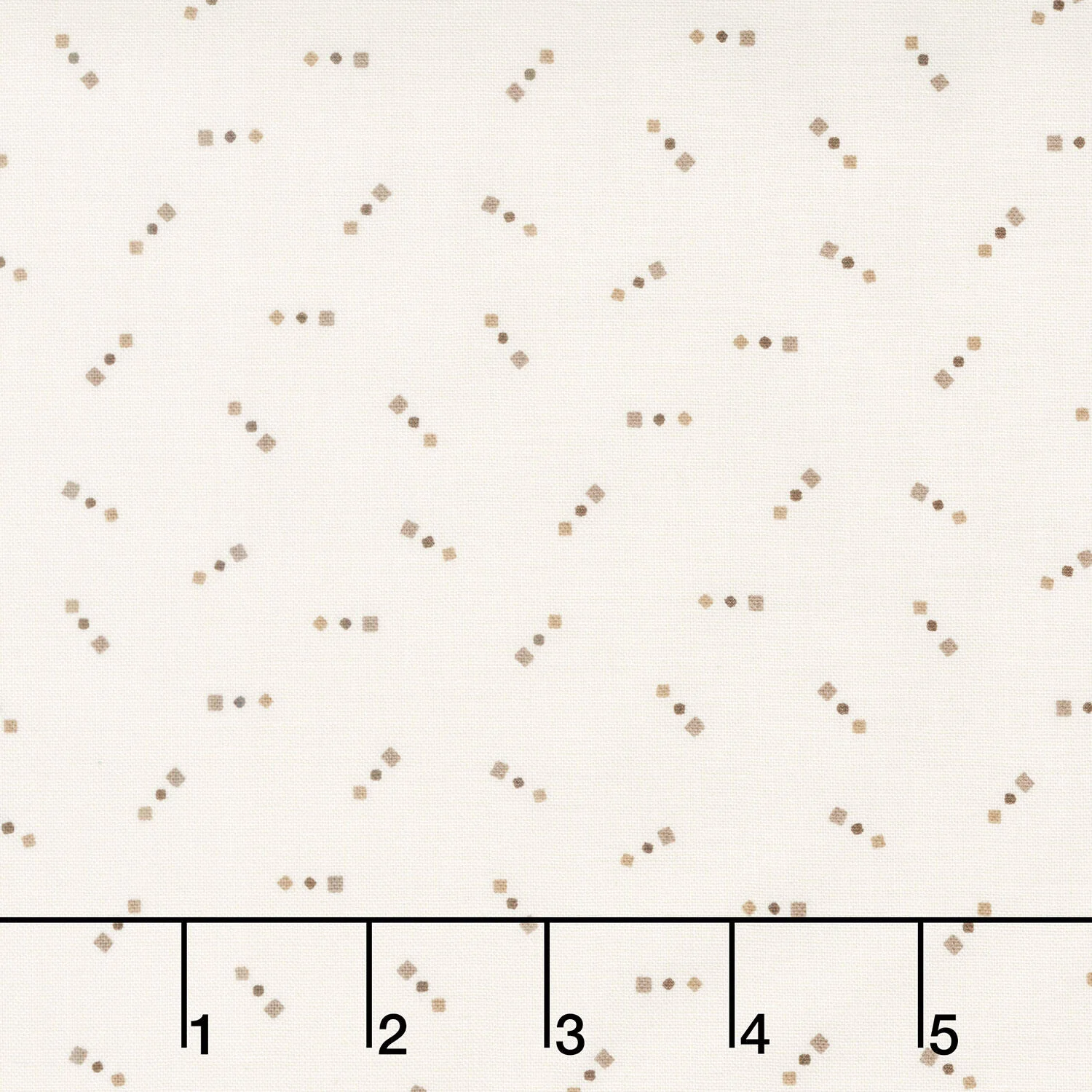 Buttercream and Brickle Bits Basics - Stacked Boxes Cream Yardage