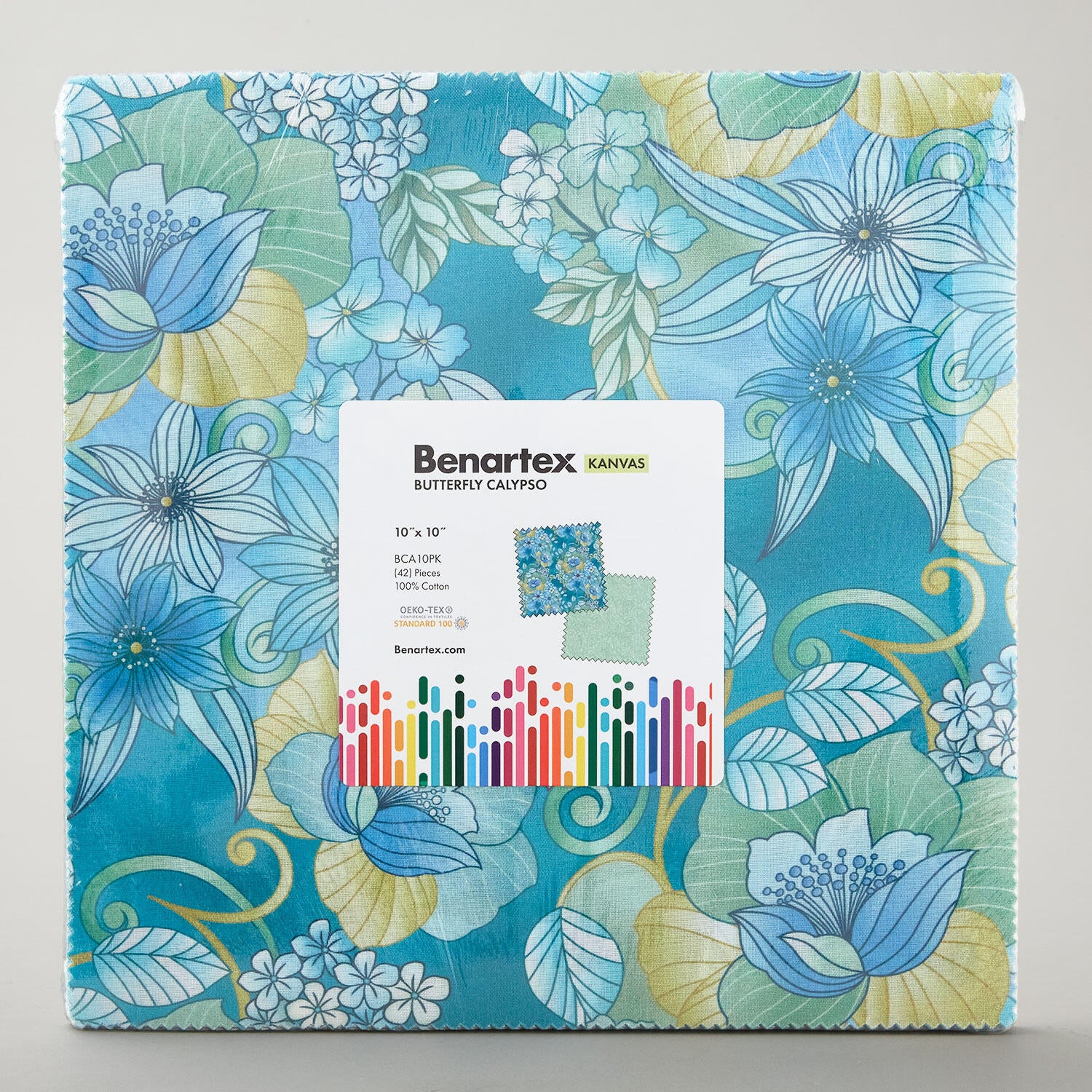 Butterfly Calypso 10" Squares - Image 2