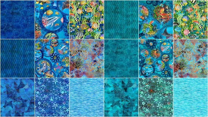 Calypso III Fat Quarter Bundle - Image 3