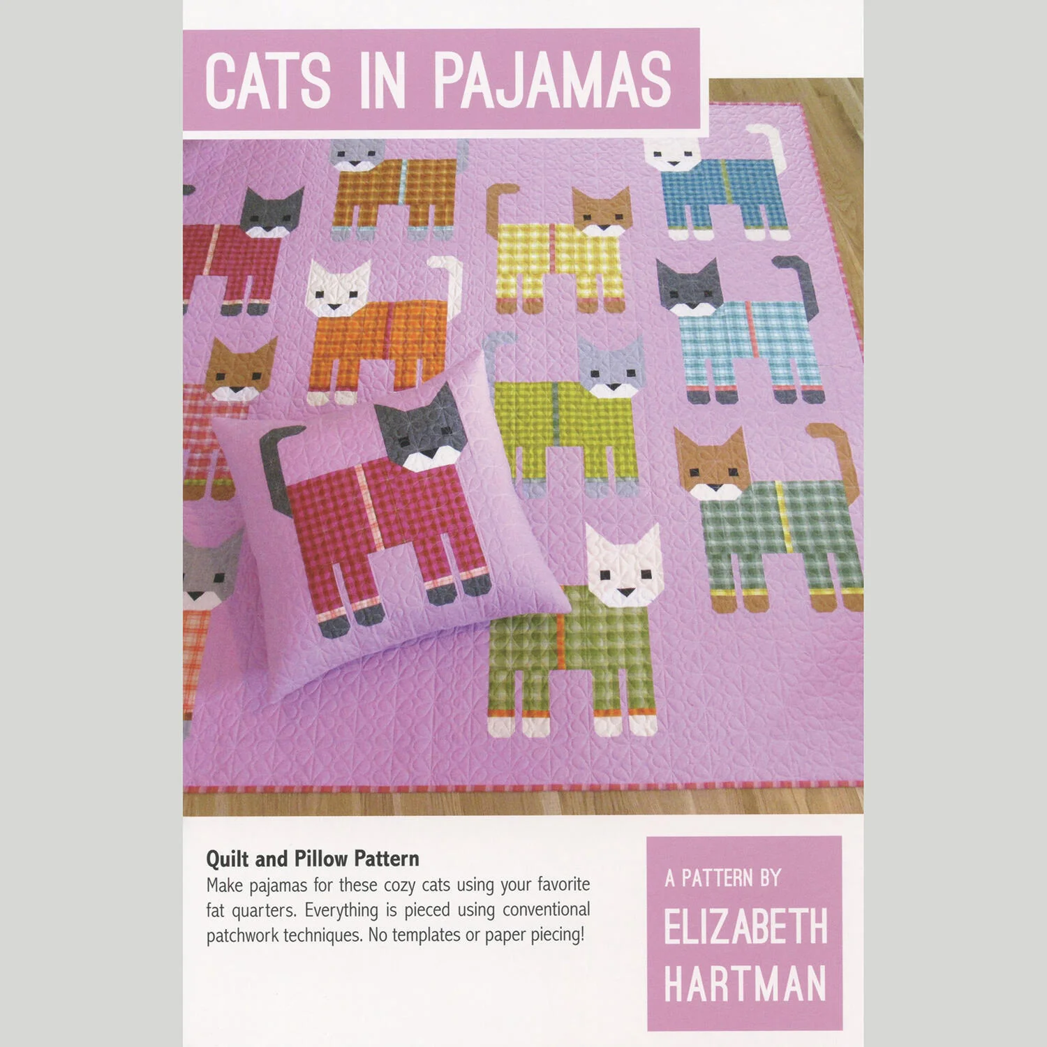 Cats in Pajamas Quilt Pattern