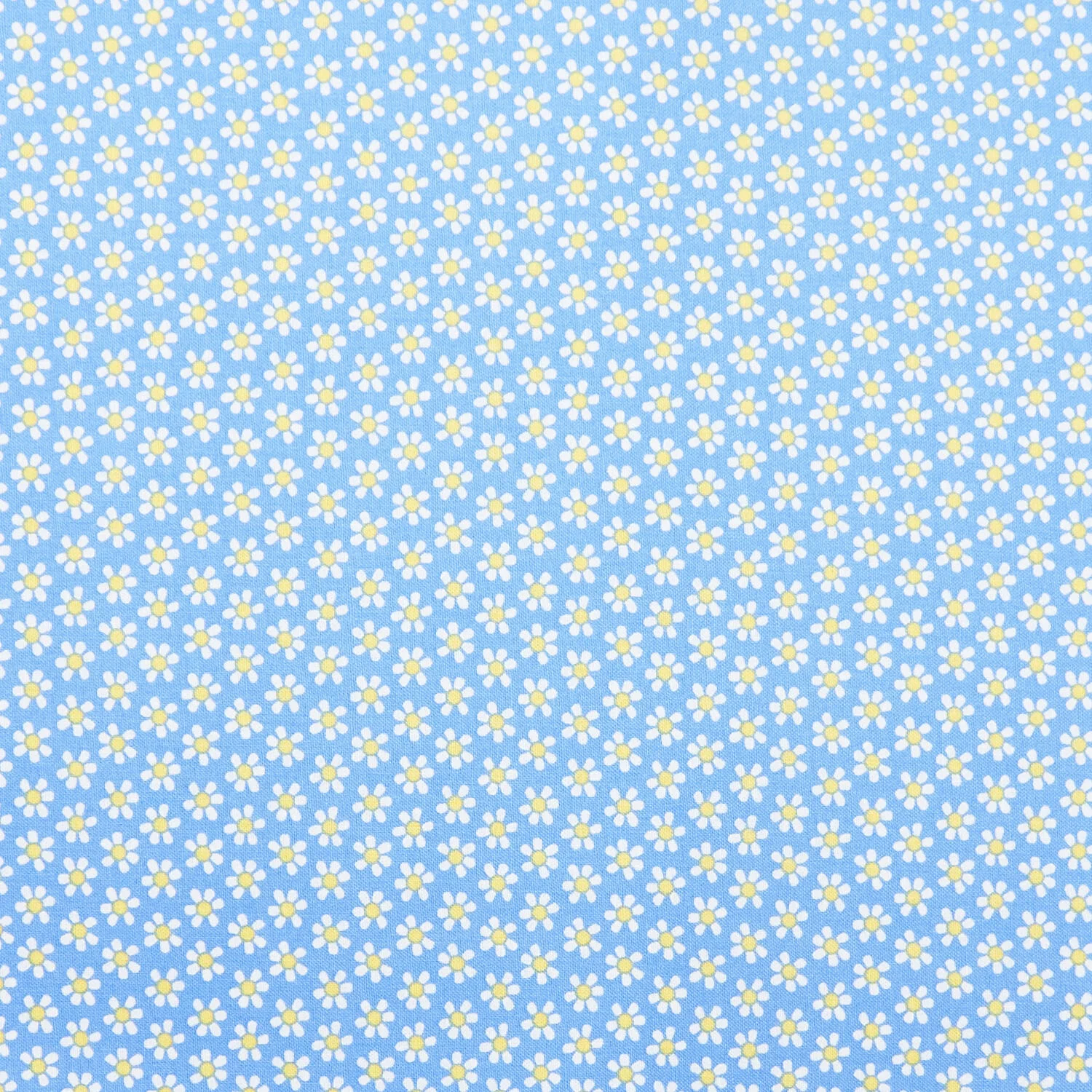 Chalk Garden - Mini Daisy Blue 2 Yard Cut - Image 2