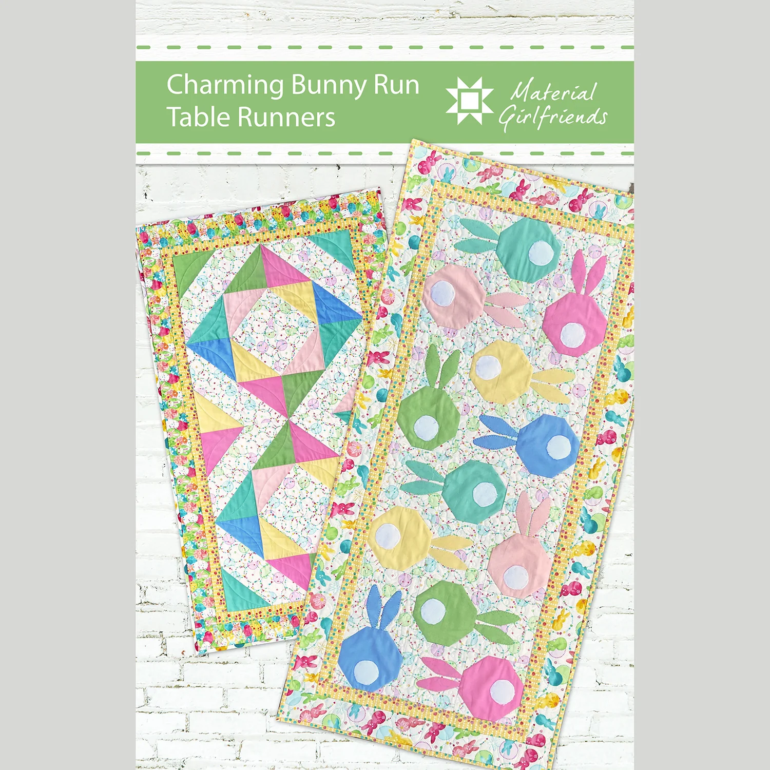 Charming Bunny Run Table Runner Pattern