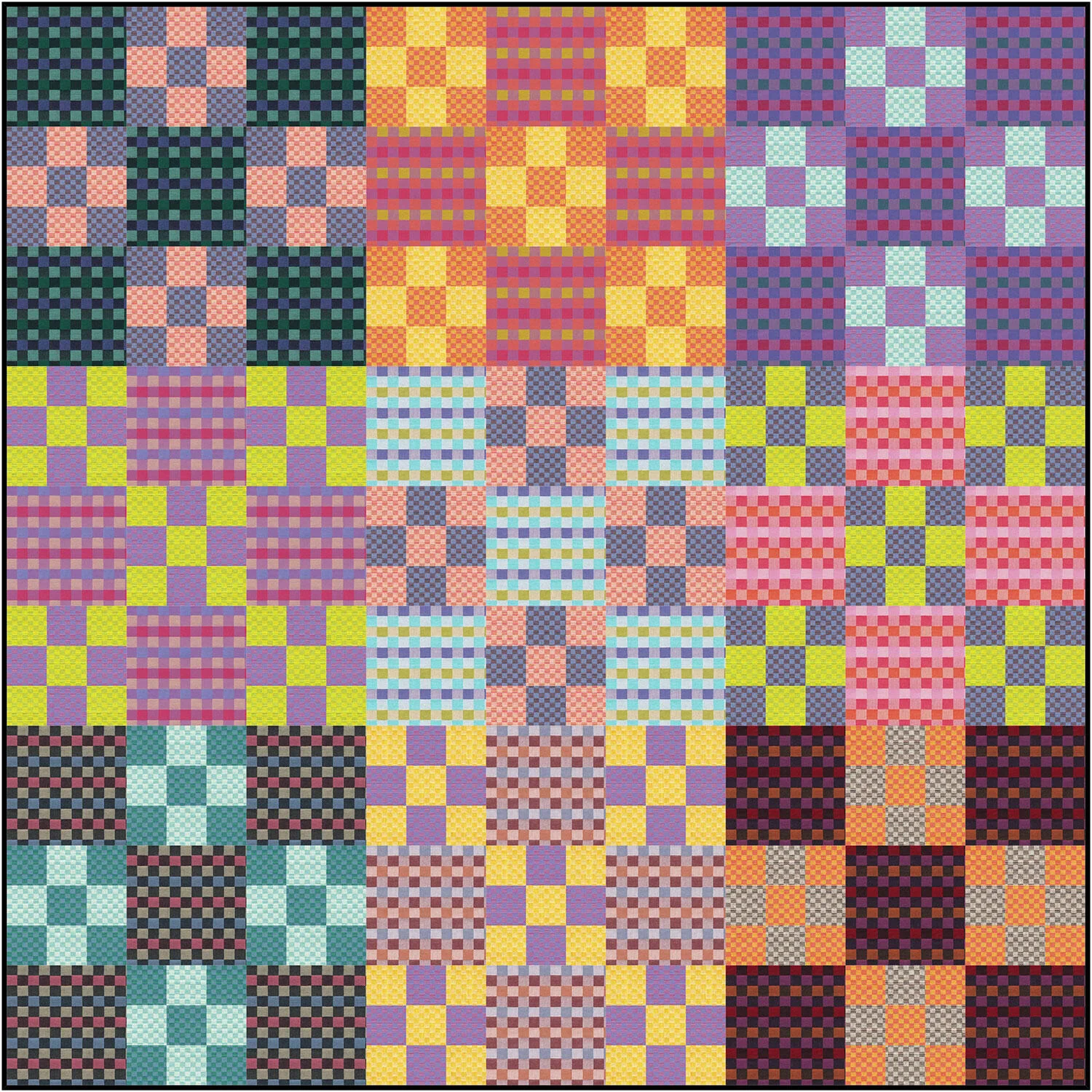Check Mates Quilt Pattern - Image 2
