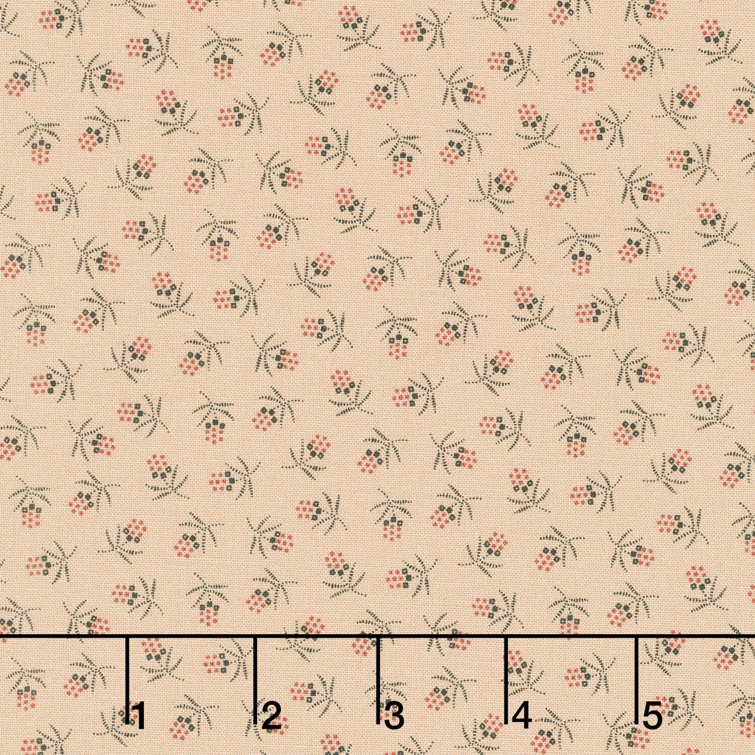 Cheddar & Coal III - Berries Beige Yardage