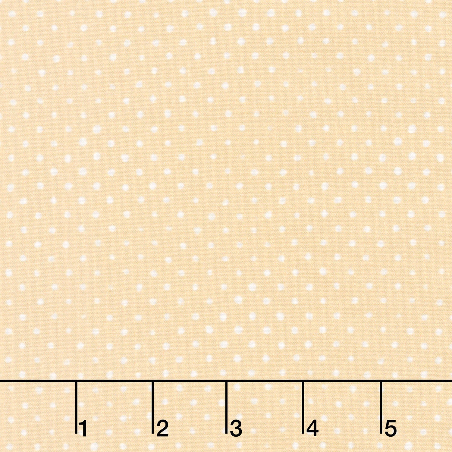 Chicken Scratch Painted Polka Dot - Yellow Yardage