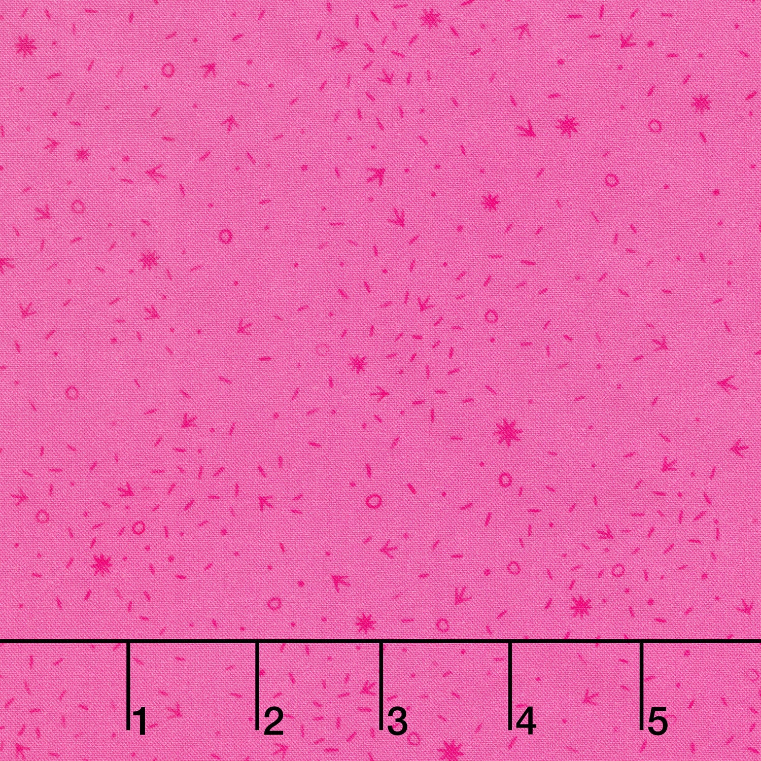 Chicken Scratch - Fuchsia Yardage