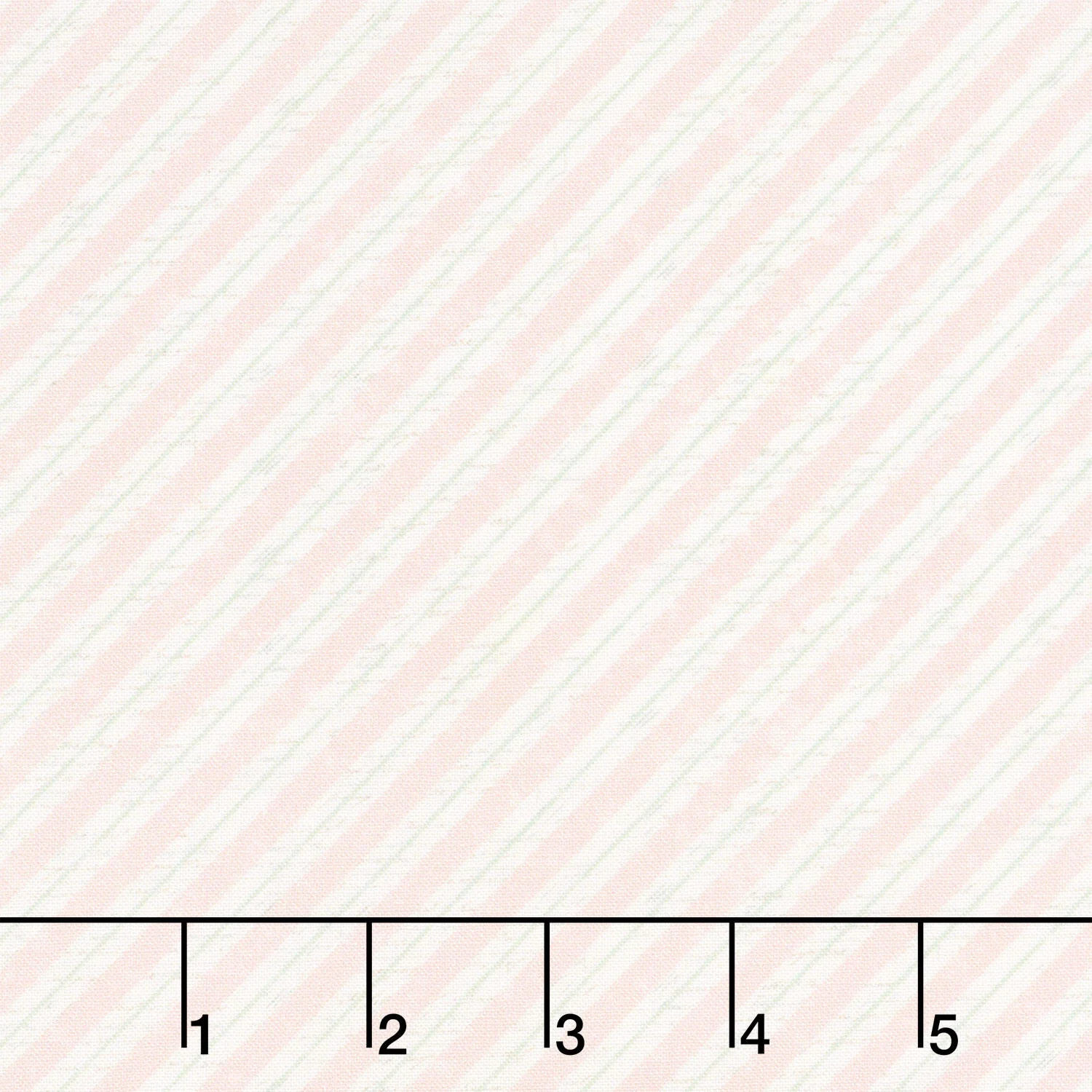 Christmas Magic - Bias Stripe Pink Yardage