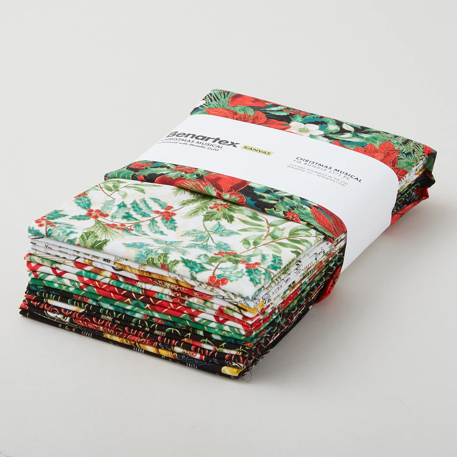 Christmas Musical Fat Quarter Bundle