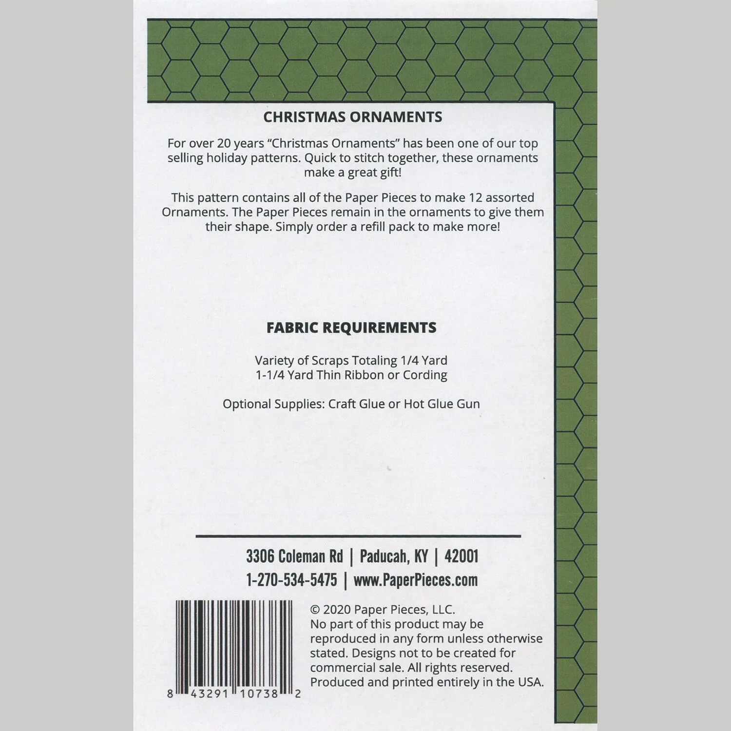 Christmas Ornaments Pattern - Image 3