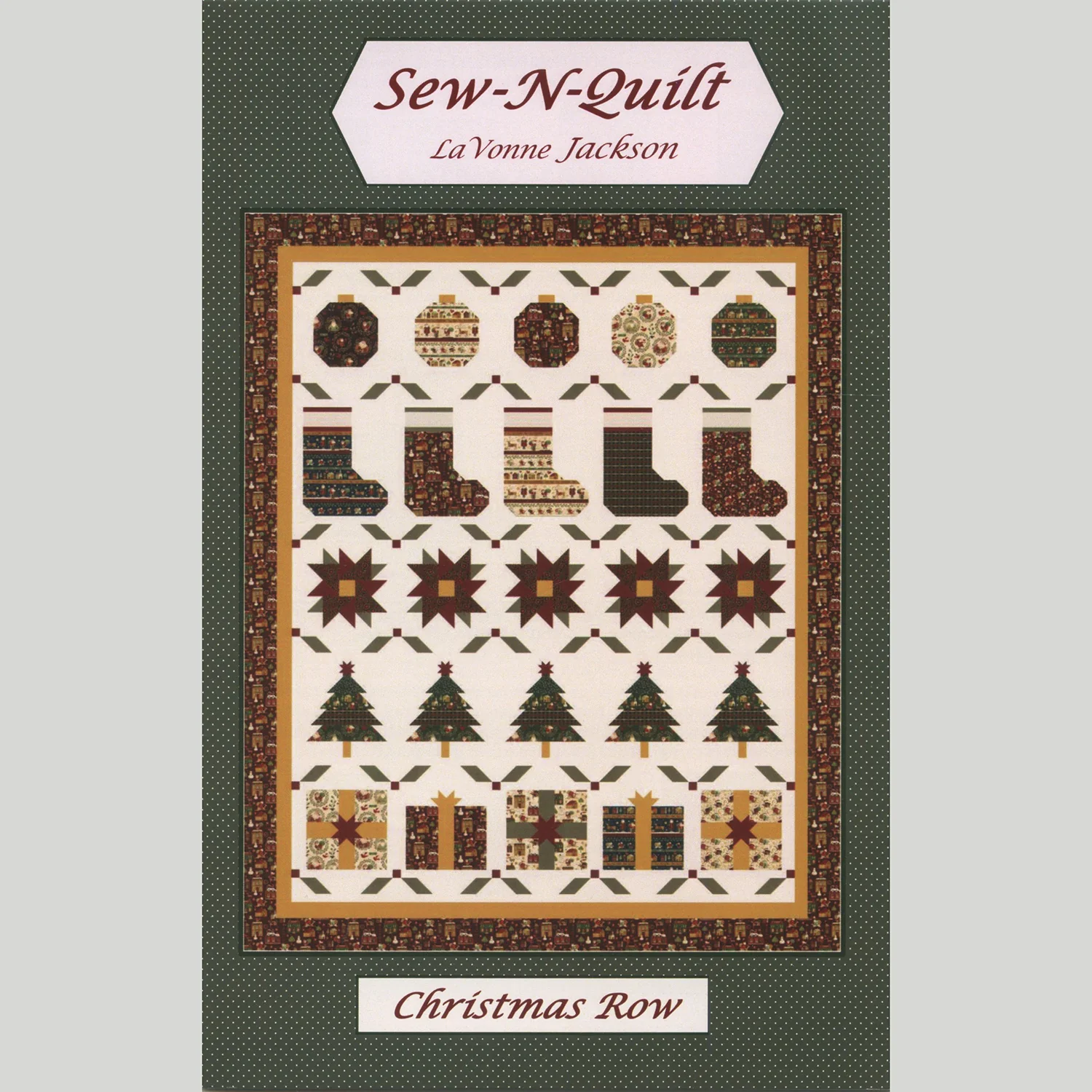 Christmas Row Quilt Pattern