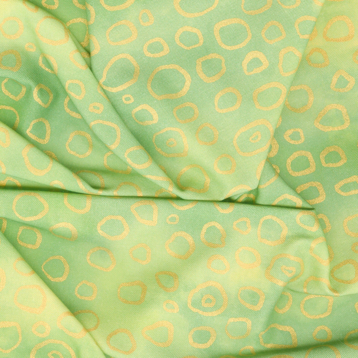 Chromaticity - Circles Pear Metallic 2 Yard Cut - Image 3