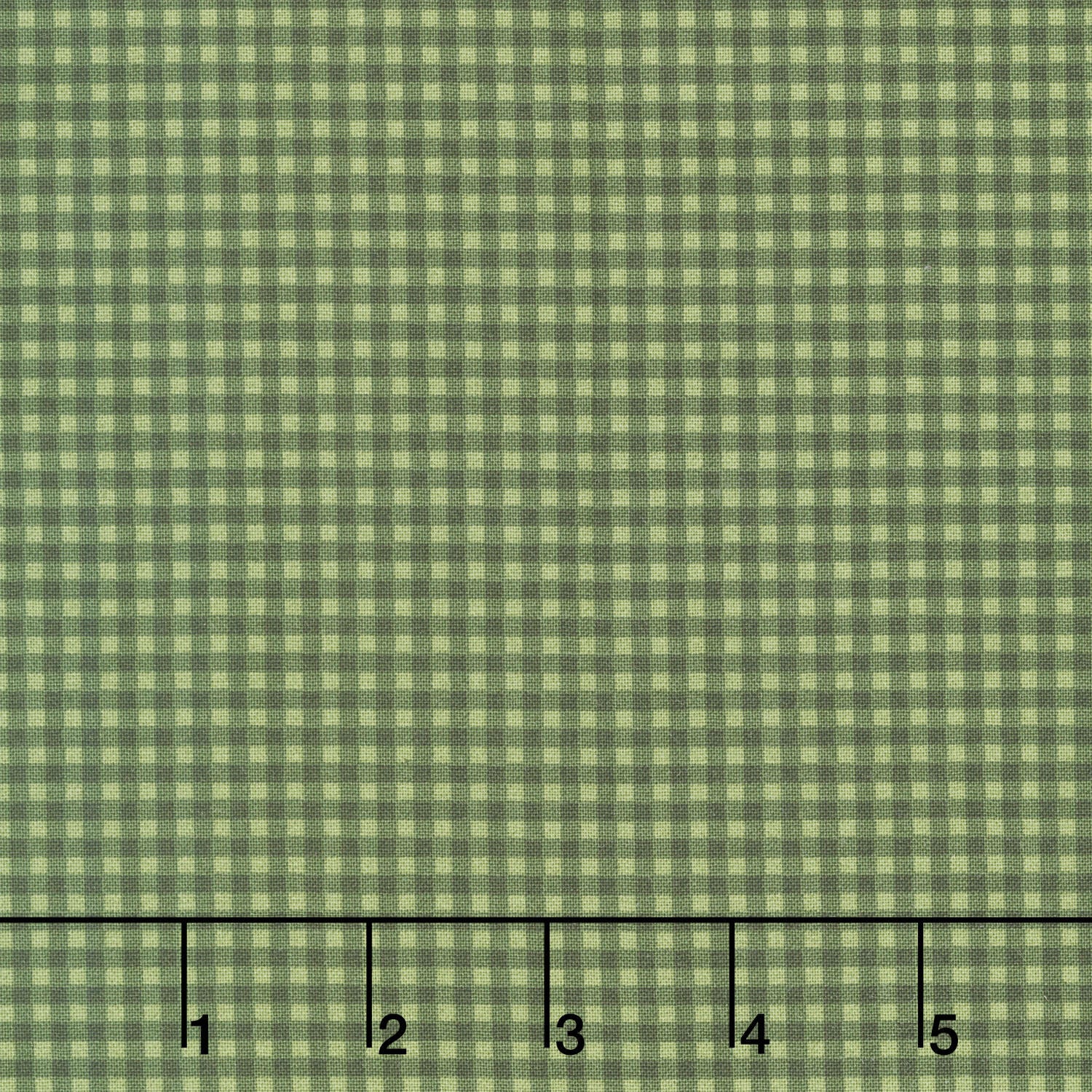 Cider Mill - Harvest Gingham Green Yardage