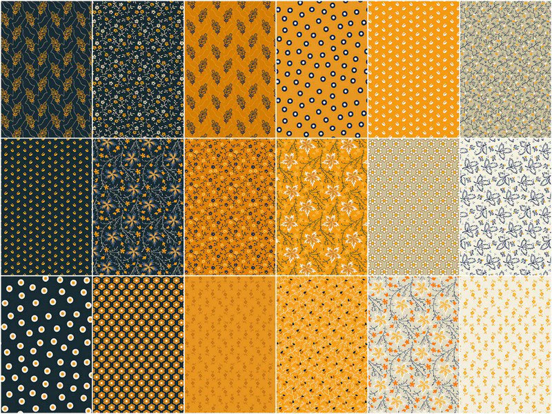 Circa Sharp Cheddar Fat Quarter Bundle - Image 3