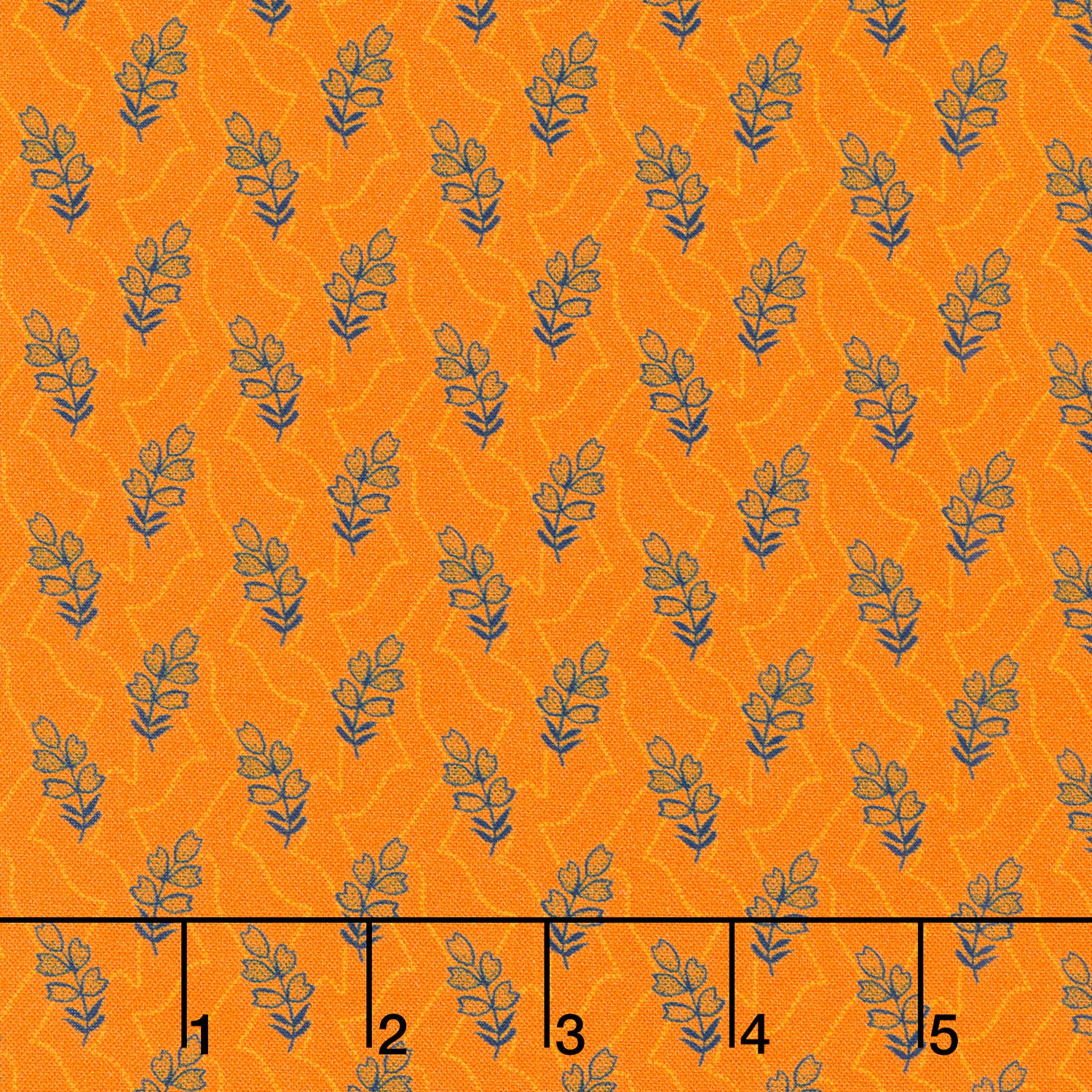 Circa - Sharp Cheddar Verdure Turmeric Yardage