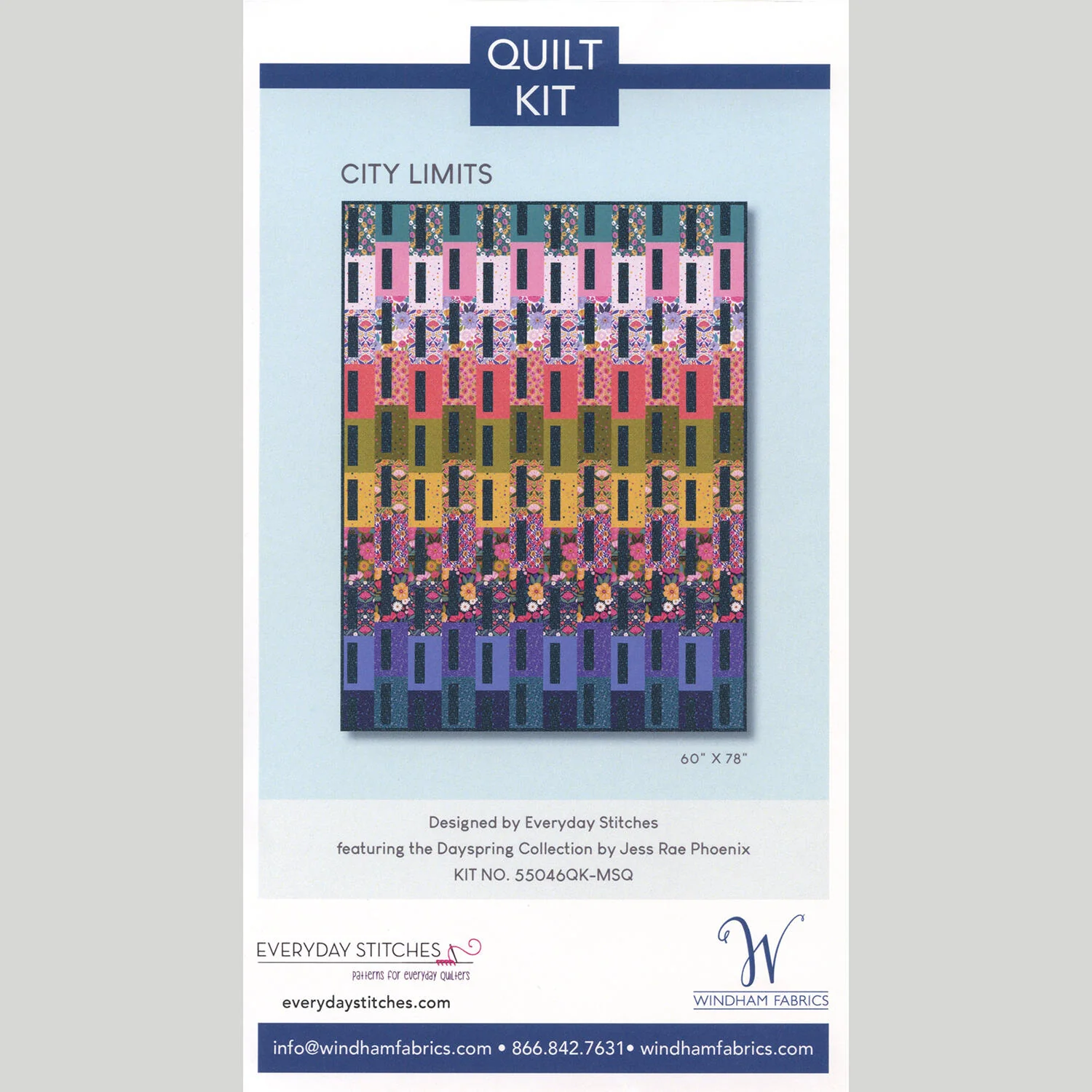 City Limits Quilt Kit - Image 3