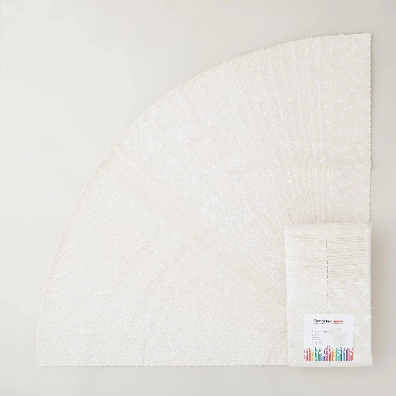 Classic Keepsakes Ecru Strip-pies