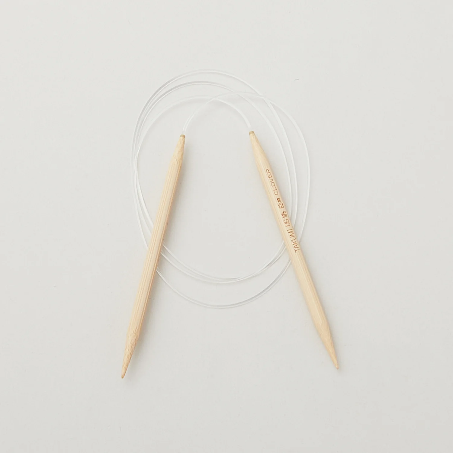 Clover Takumi Bamboo 48" Circular Knitting Needle Size 10.5