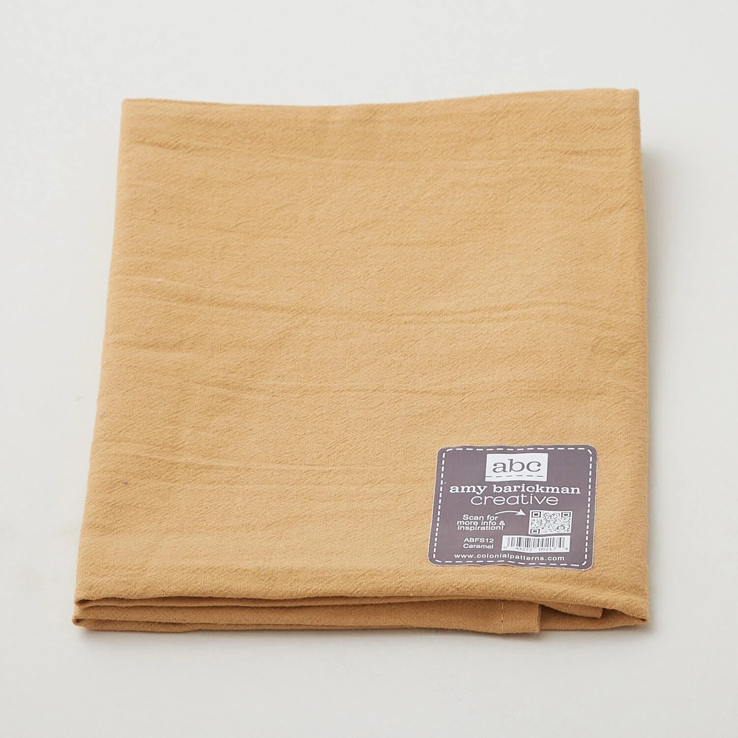 Color Dyed Flour Sack Dishtowel - Caramel - Image 2