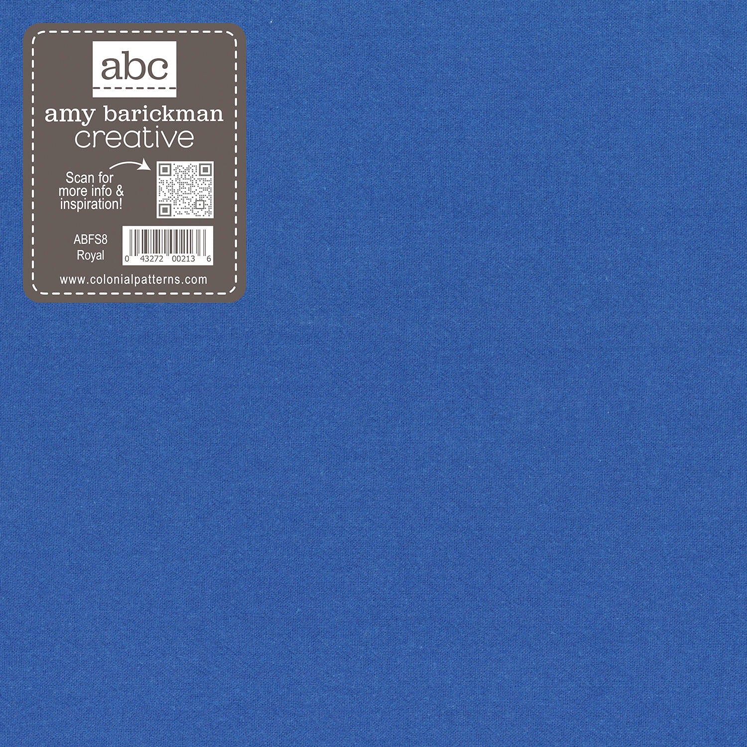 Color Dyed Flour Sack Dishtowel - Royal - Image 3
