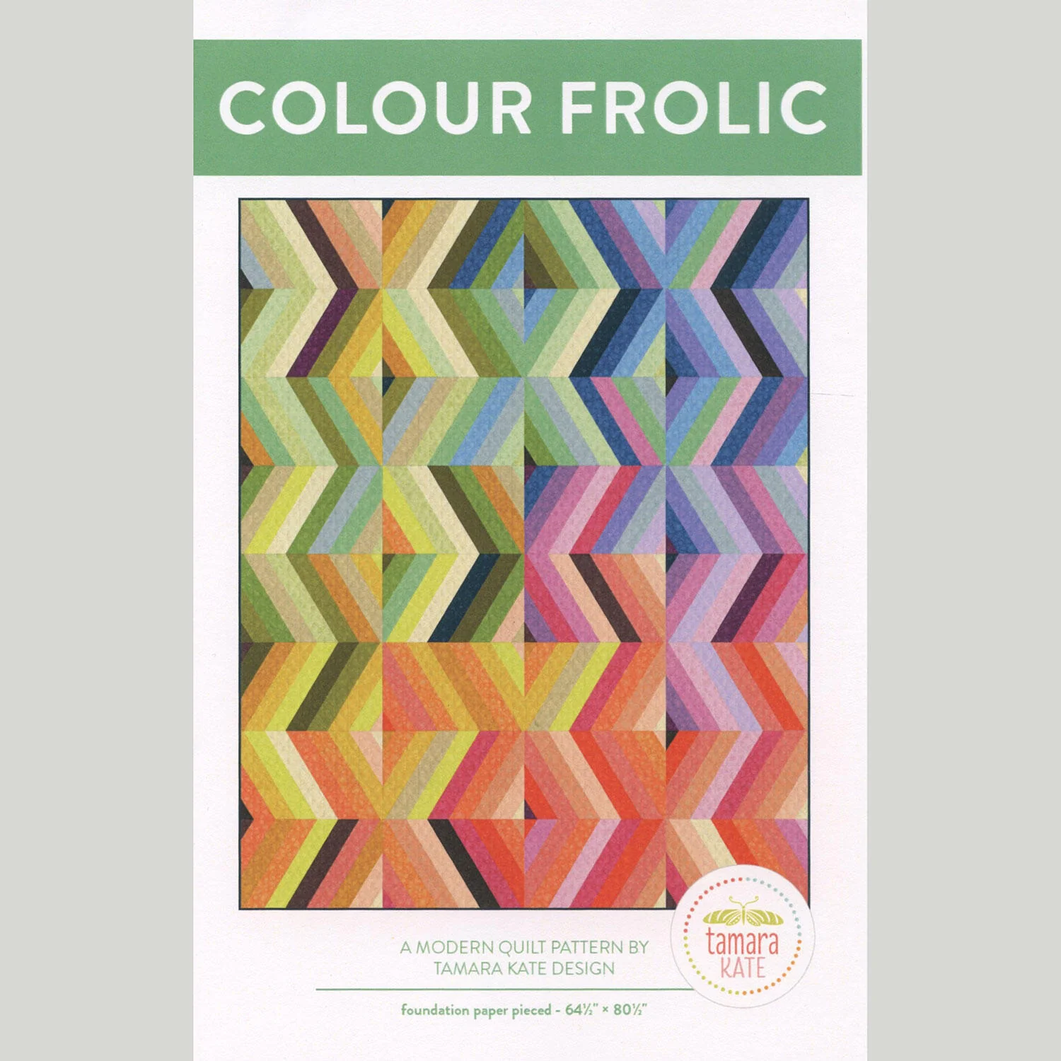 Color Frolic Quilt Kit - Image 2