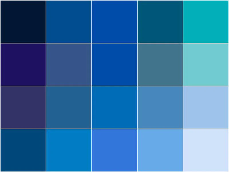 Colorworks Premium Solids Blue Harmony Rolls - Image 3