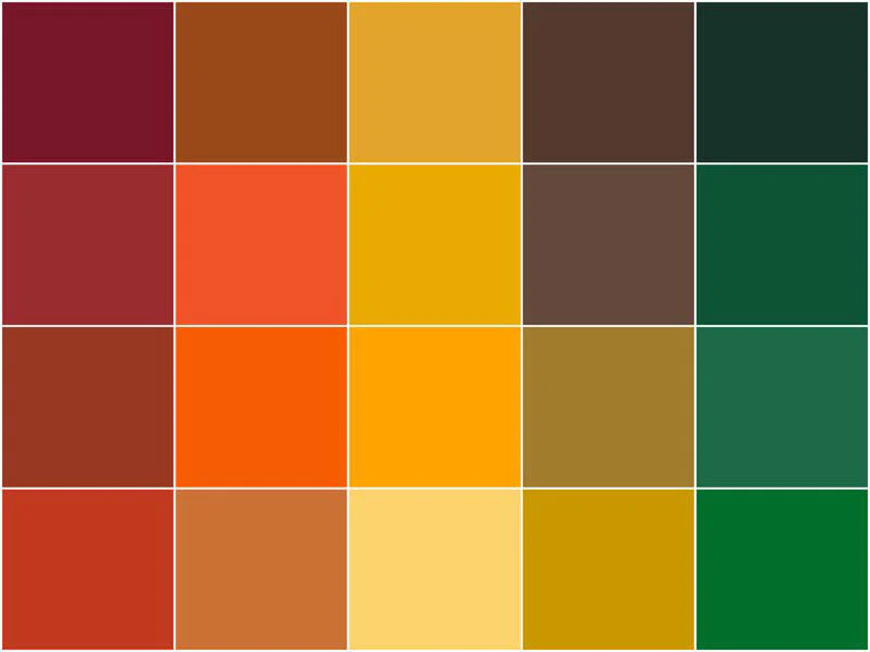 Colorworks Premium Solids Pumpkin Patch Strips - Image 3