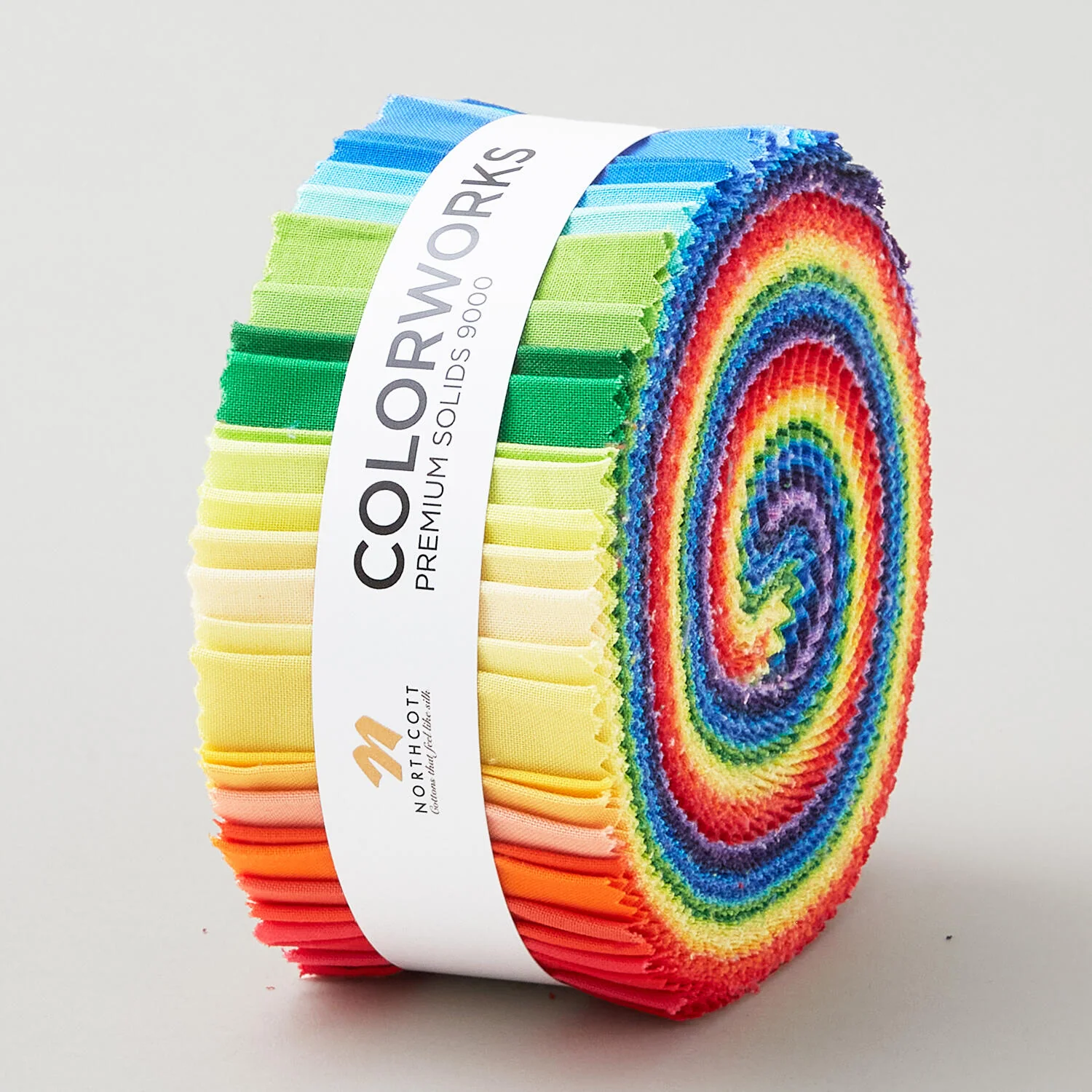 Colorworks Premium Solids Rainbow Medley Strips - Image 2