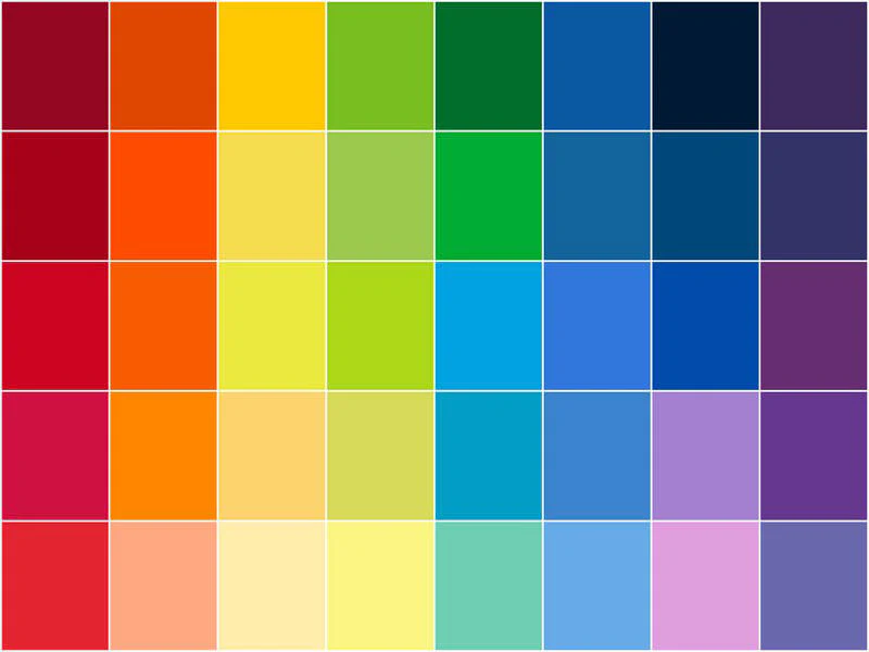 Colorworks Premium Solids Rainbow Medley Strips - Image 3