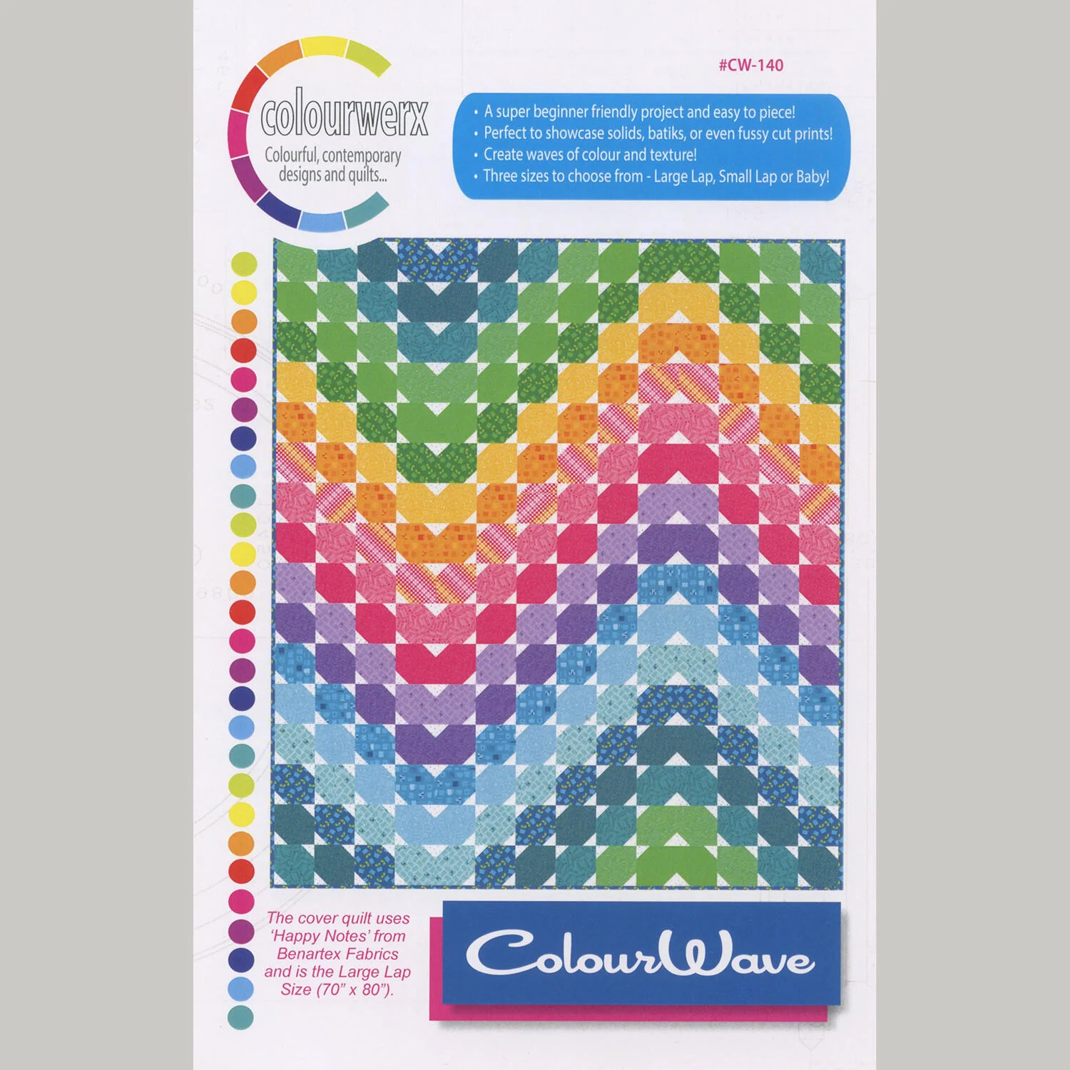 ColourWave Quilt Pattern